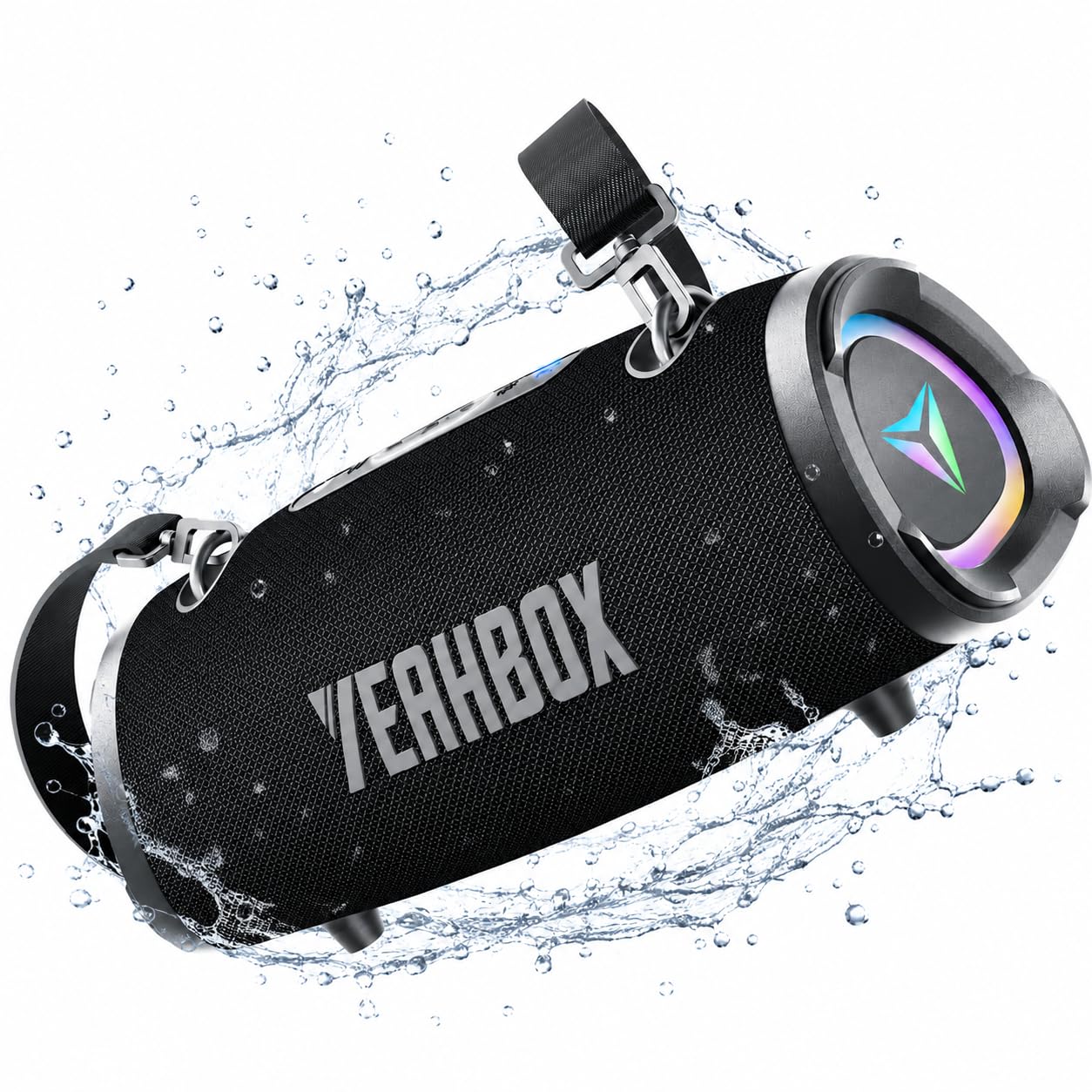 Amazon.com: YEAHBOX Sonic Boom Portable Bluetooth Speaker, 100W